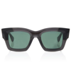 Jacquemus Les Lunettes Square-frame Sunglasses In Multi-black