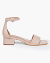 Bernardo Jalena Leather Ankle-strap Sandals In Blush Antique Calf