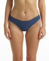 Commando Butter Seamless Thong In Bright Navy