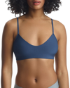 Commando Butter Wire-free Bralette In Bright Navy