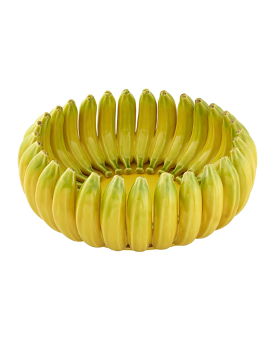 Bordallo Pinheiro Banana Centerpiece Bowl
