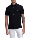 BUGATCHI MEN'S OOOHCOTTON 2-POCKET SPORT SHIRT