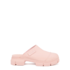Ganni Recycled Rubber City Mule Pink Nectar In Light Pink