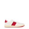 COLLEGIUM PILLAR DESTROYER OFF-WHITE PANELLED LEATHER SNEAKERS