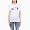Dsquared2 White Cotton T-shirt In White