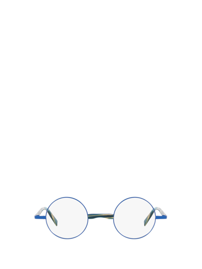 Alain Mikli A02041 Matte Klein Blue / Met Blue Glasses