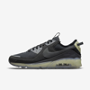 Nike Air Max Terrascape 90 Recycled-textile Low-top Trainers In Black