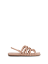 Marsèll Knotted Square-toe Sandals In Beige
