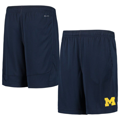 Nike Kids' Youth  Navy Michigan Wolverines Performance Fly Shorts