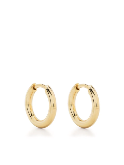 Tom Wood Small Classic Hoop Earrings In Gold