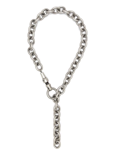 A Better Mistake Modular Chain Necklace In Silber