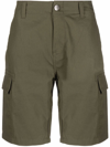 Dickies Construct Multi-pocket Cotton Cargo Shorts In Grün