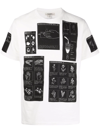 Phipps All-over Graphic-print T-shirt In Weiss