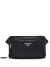 Prada Re-nylon Shoulder Bag In Schwarz