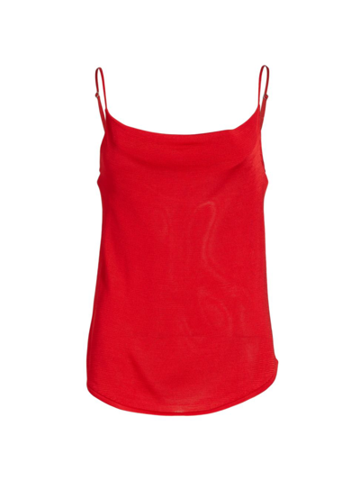 Cinq À Sept Marta Knit Camisole In Chili Pepper