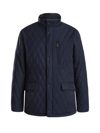 THERMOSTYLES MEN'S TIMELESS WARRIOR QUILTED CAR COAT