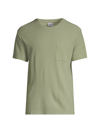 Nn07 Clive 3323 Slim Fit T-shirt In 308 Oil Green