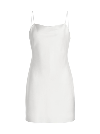 ALICE AND OLIVIA WOMEN'S HARMONY MINI SLIPDRESS