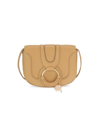 See By Chloé Mini Hana Leather Saddle Bag In Biscotti Brown
