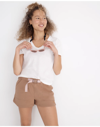 Madewell Mwl Hiking Shorts In Faded Earth