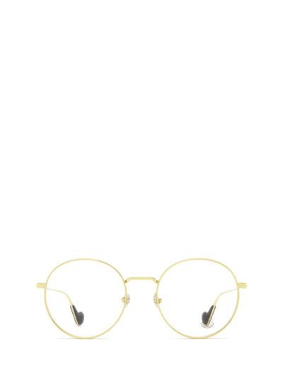 Moncler Ml5082 Shiny Gold Unisex Eyeglasses