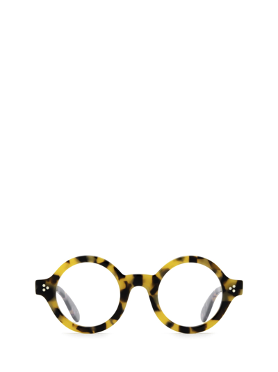 Lesca Saga Marbled Tortoiseshell Glasses