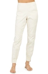 Spanx Stretch Twill Jogger Pants In Parchment
