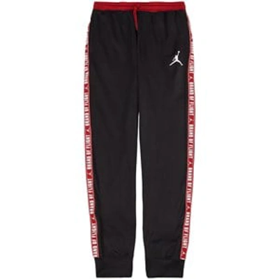 Air Jordan Kids' Brand Of Flight Trackpants Black