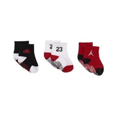 Air Jordan Non-slip Ankle Sock Red In Black
