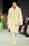 BOTTEGA VENETA EMBELLISHED SHEARLING COAT