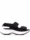 HOGAN HOGAN SANDALS BLACK