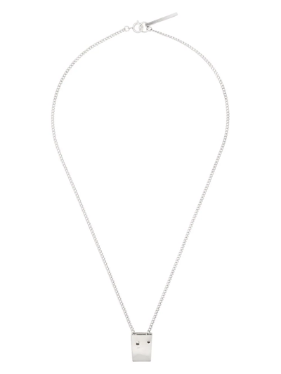 Alyx Lightercap Pendant Necklace In Silver