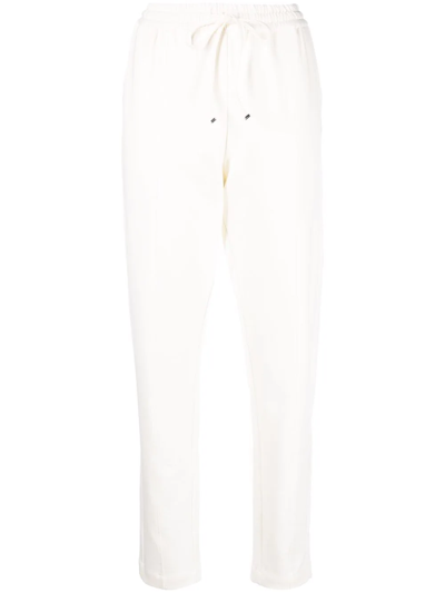 Tommy Hilfiger Elasticated-waist Trousers In Weiss
