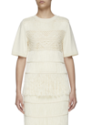 Simkhai 'delphine' Compact Macrame Fringe Top In White