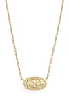 KENDRA SCOTT ELISA BIRTHSTONE PENDANT NECKLACE