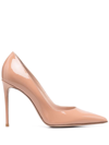 Le Silla Pointed-toe Stiletto Heels In Nude
