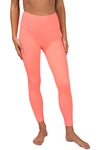 90 Degree By Reflex Interlink High Waist Ankle Leggings In Vvmdr - Vivid Mandarin