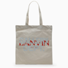 GALLERY DEPT. X LANVIN CANVAS TOTE BAG WITH LOGO PRINT