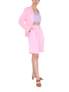 Baum Und Pferdgarten Wide-leg Knee-length Shorts In Pink