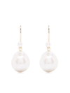 Mizuki 14kt Yellow Gold Sea Of Beauty Pearl Drop Earrings In Gold