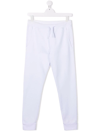 Dsquared2 Logo-print Drawstring Track Pants In White