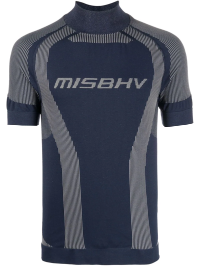 MISBHV LOGO-PRINT T-SHIRT