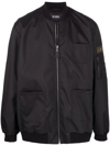 Raf Simons School Uniform Echodomer Bomber Jacket In Black