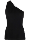 Rodebjer One-shoulder Top In Black