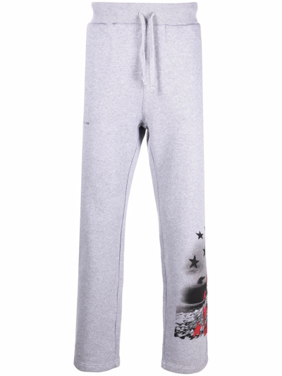 Alyx Graphic-print Track Pants In Grey
