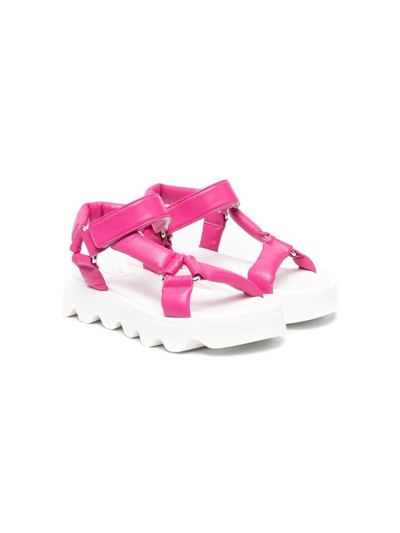 Il Gufo Kids' Chunky Open-toe Sandals In Pink
