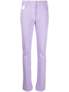 Alyx Logo Patch Skinny Jeans In Purple