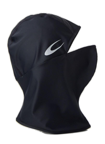 Marine Serre Black Reflective Logo Balaclava