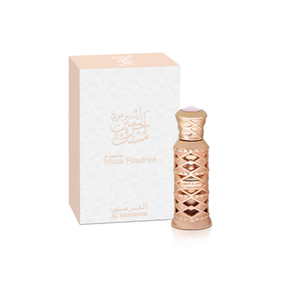 Al Haramain Unisex Musk Poudree Perfume Oil 0.4 oz Fragrances 6291100130085 In N/a