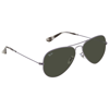 Ray Ban Aviator Classic Green Classic G-15 Unisex Sunglasses Rb3025 919031 58 In Green / Grey